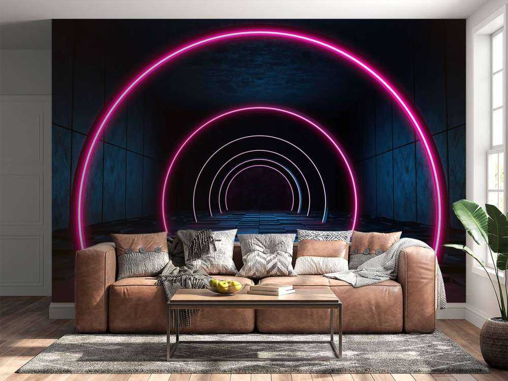 Moderne futuristisk korridor