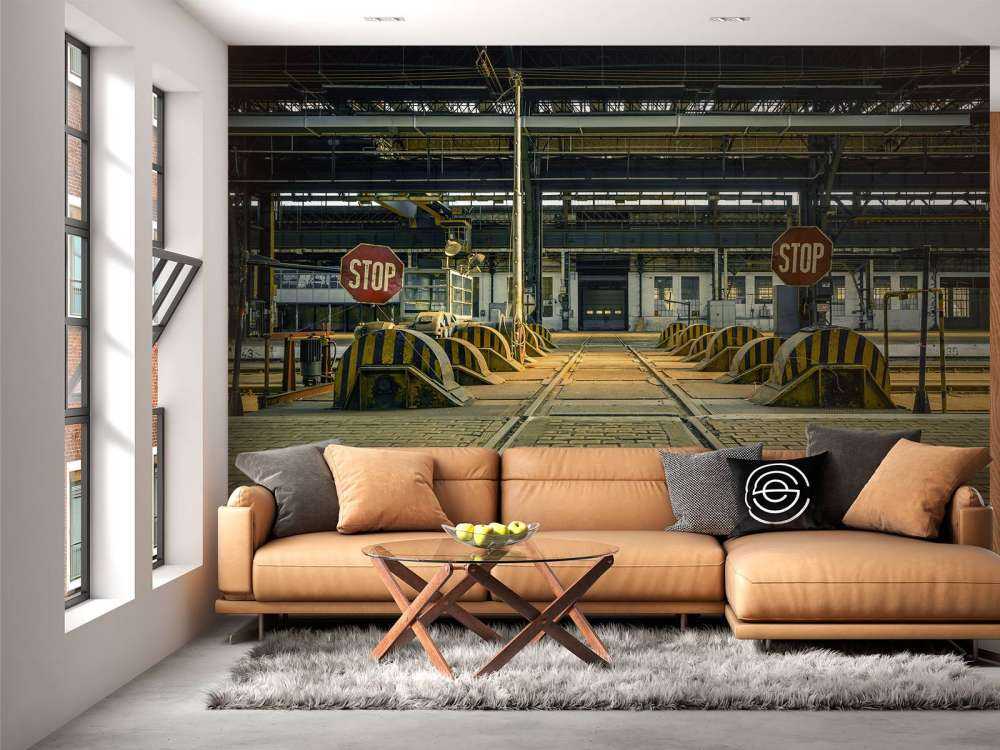 Forlatt industrihall