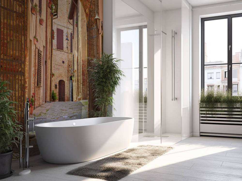 Gate med bue og port