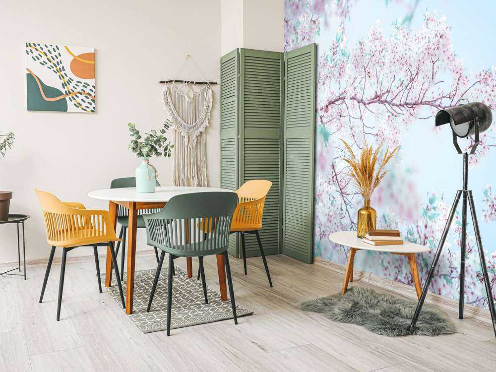 Sesambrød Nærbilde Hvitløkspalmer med blå himmel Palmetrær om sommeren Søt godteri