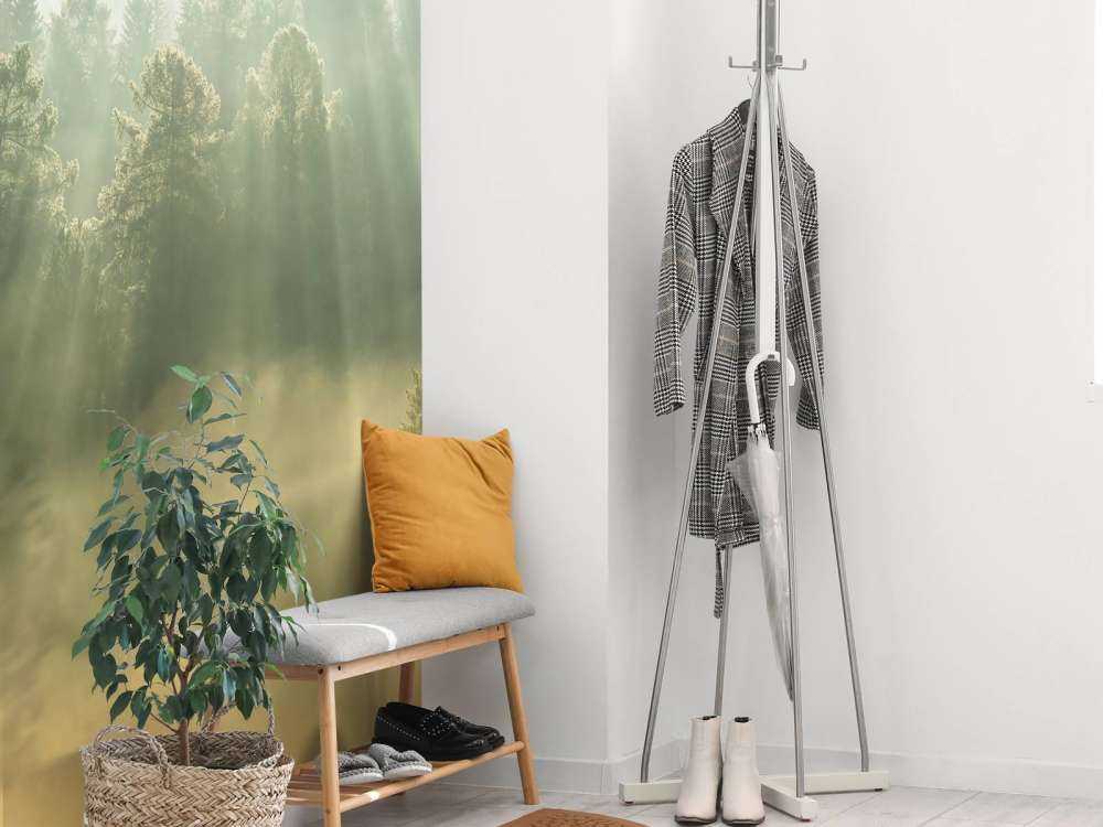 Soloppgang mellom åsene