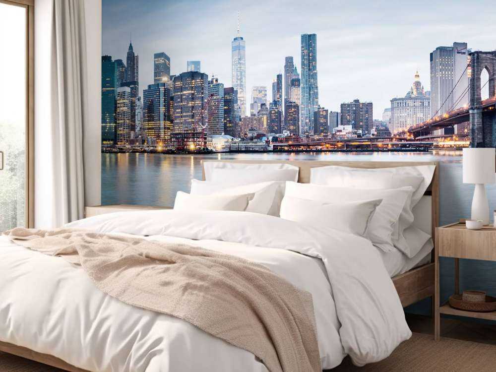 New York City solnedgang