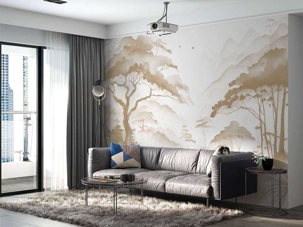 Tåkete Fjelldal, taupe