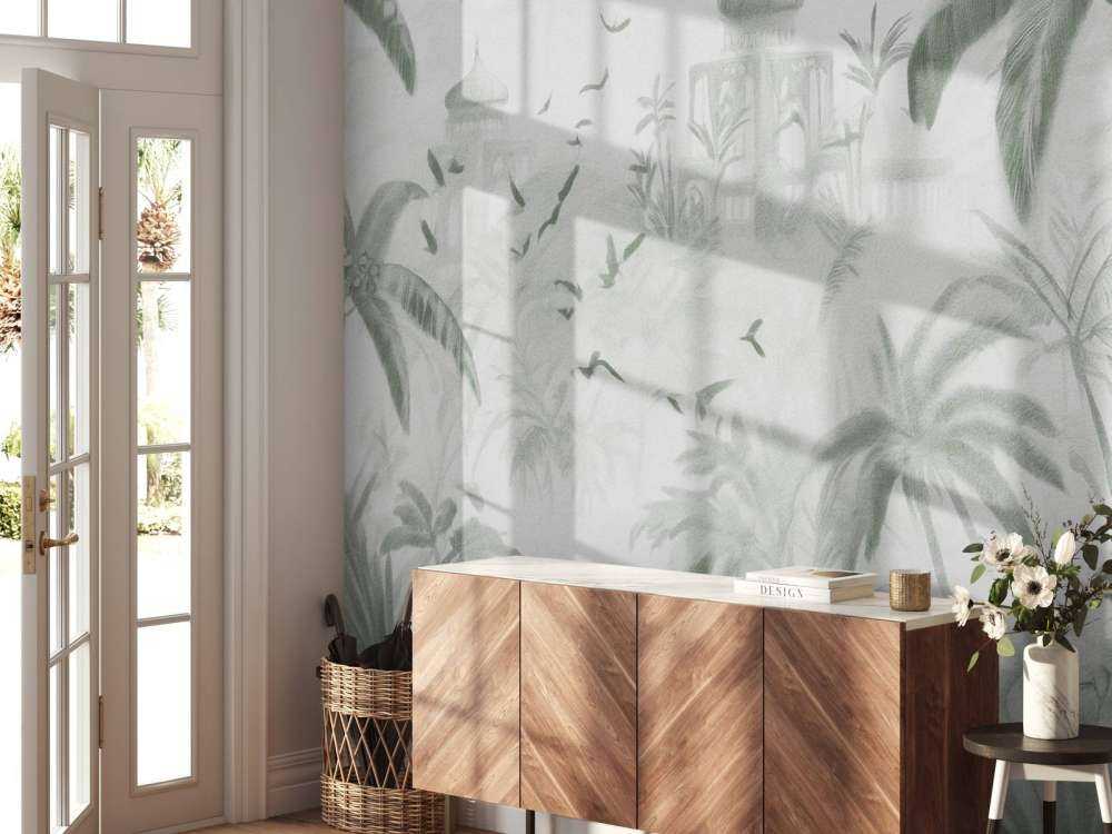 Orientalsk Hage ved Daggry, grønn