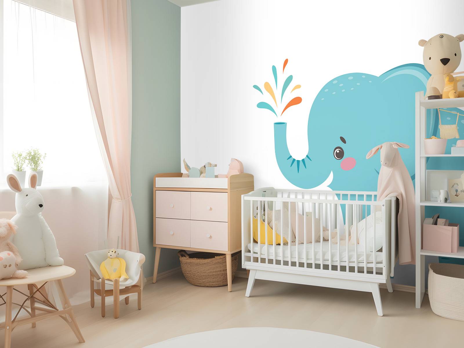 Munter elefant