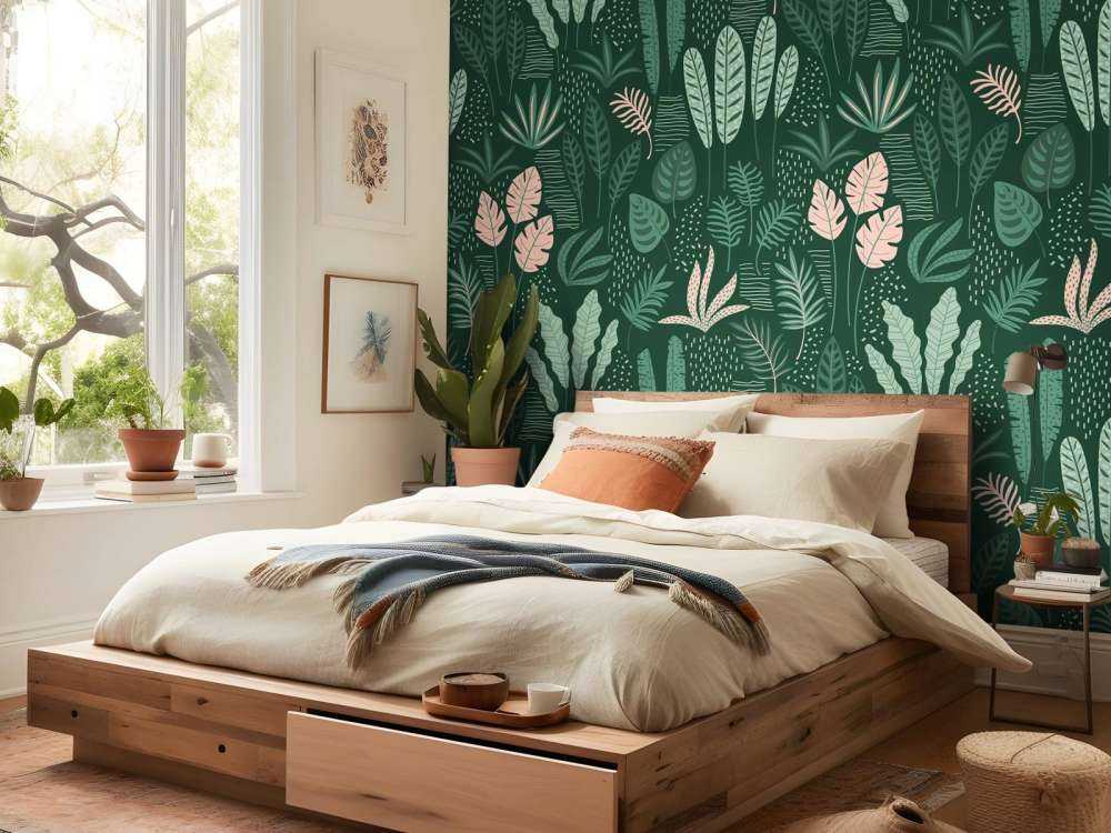 Happy Leaves-mønster