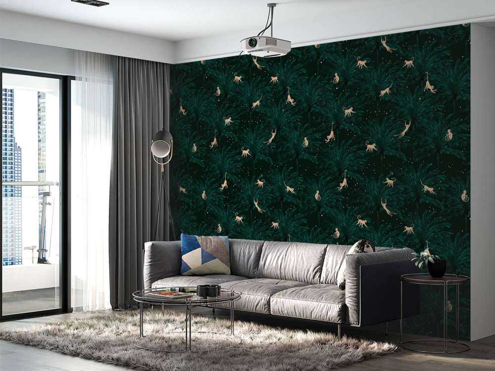 Tropiske aper - grønn