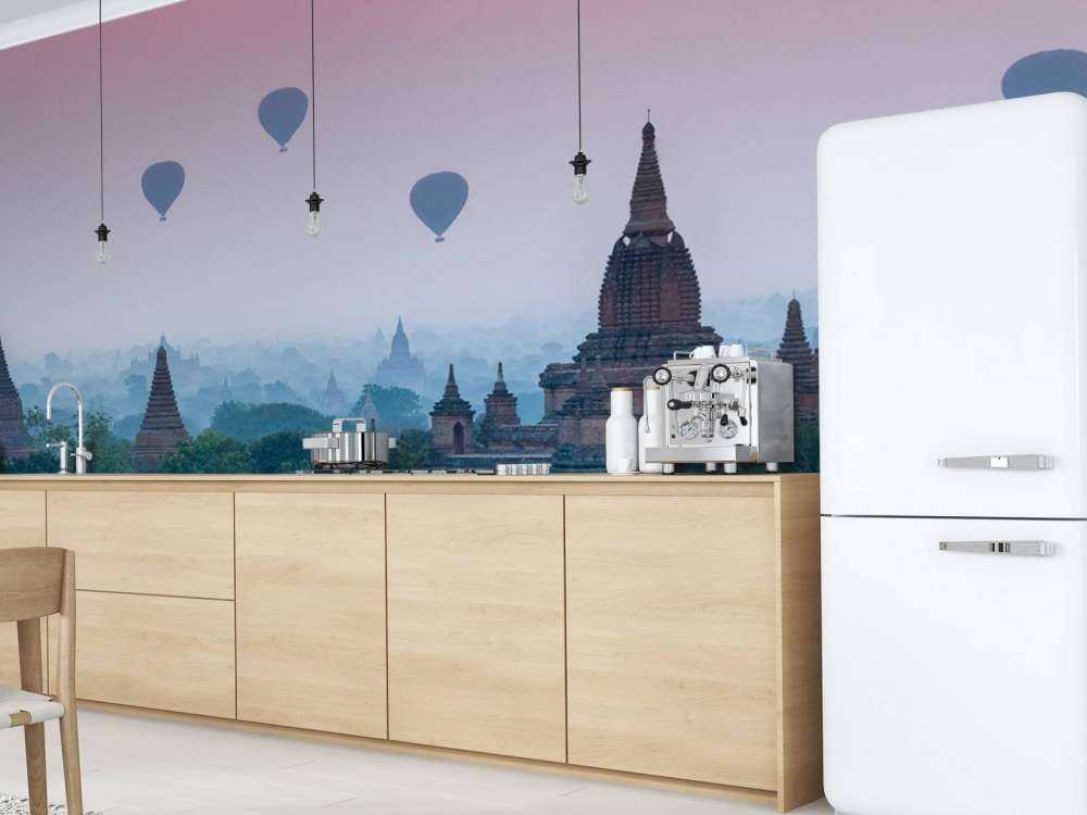 Tempel och luftballonger