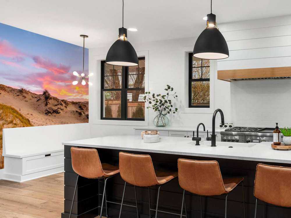 Solnedgång från sanddynerna