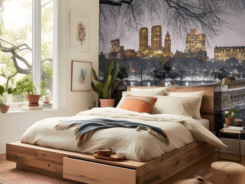 Central park och Manhattan