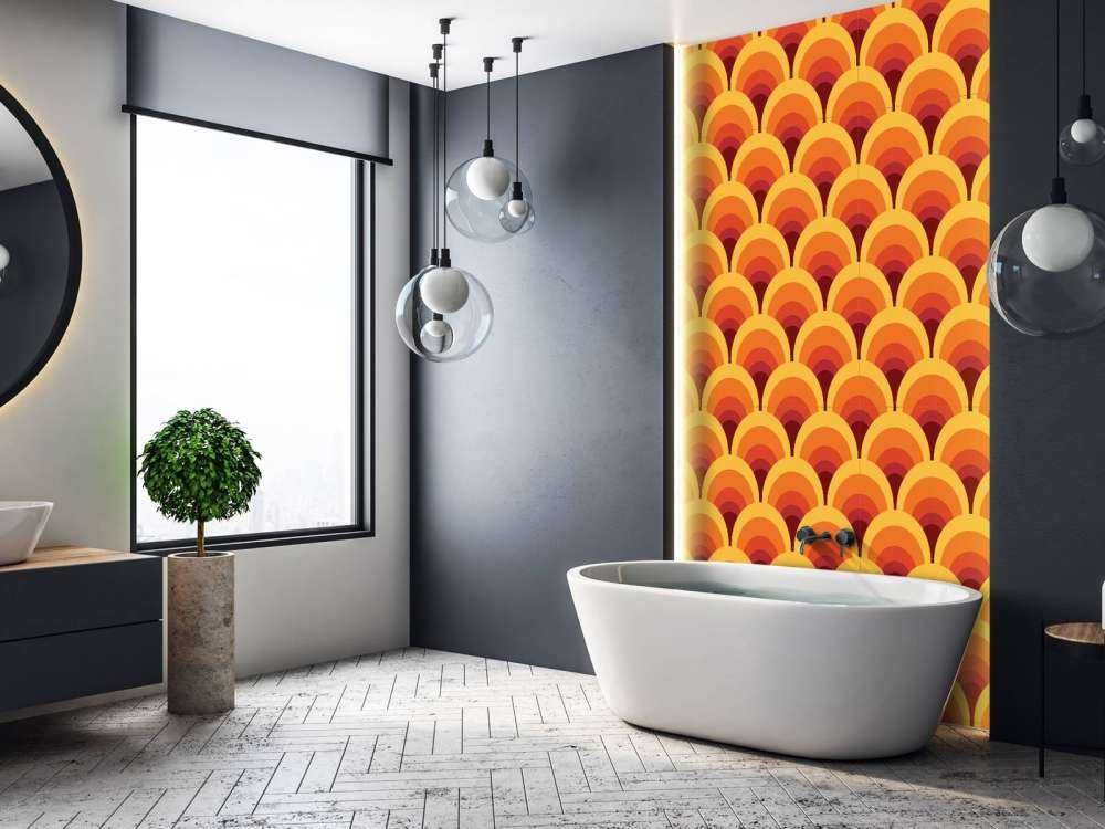 Färgglada retrofigurer