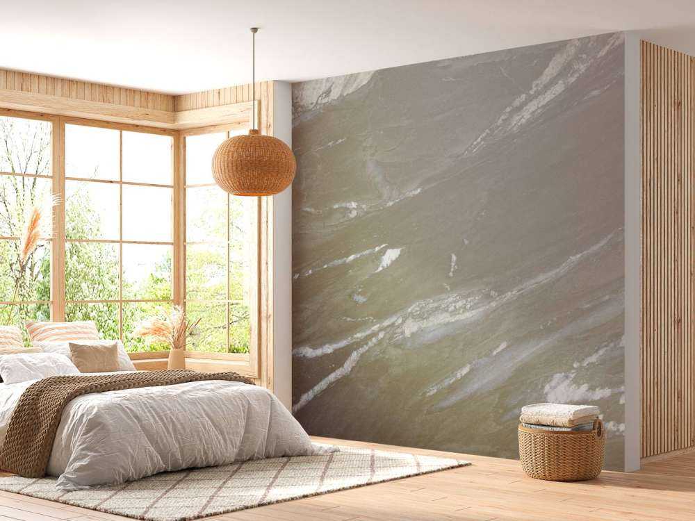 Framhävd marmor