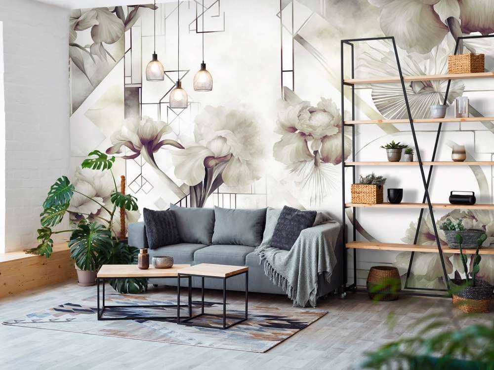 Vattenfärg Geometri Sand