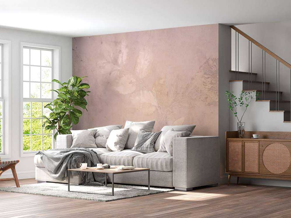 Weegbree och vild geranium - mauve