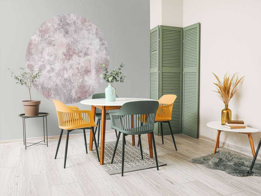 Vattenfärgsdamm rosa