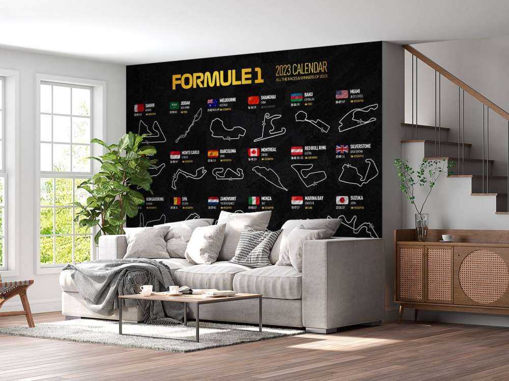 Formel 1 2023 - Vinnare karta