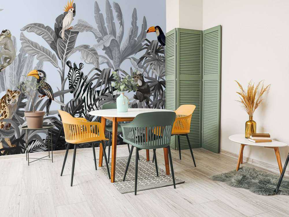 Jungelen full av dyrr