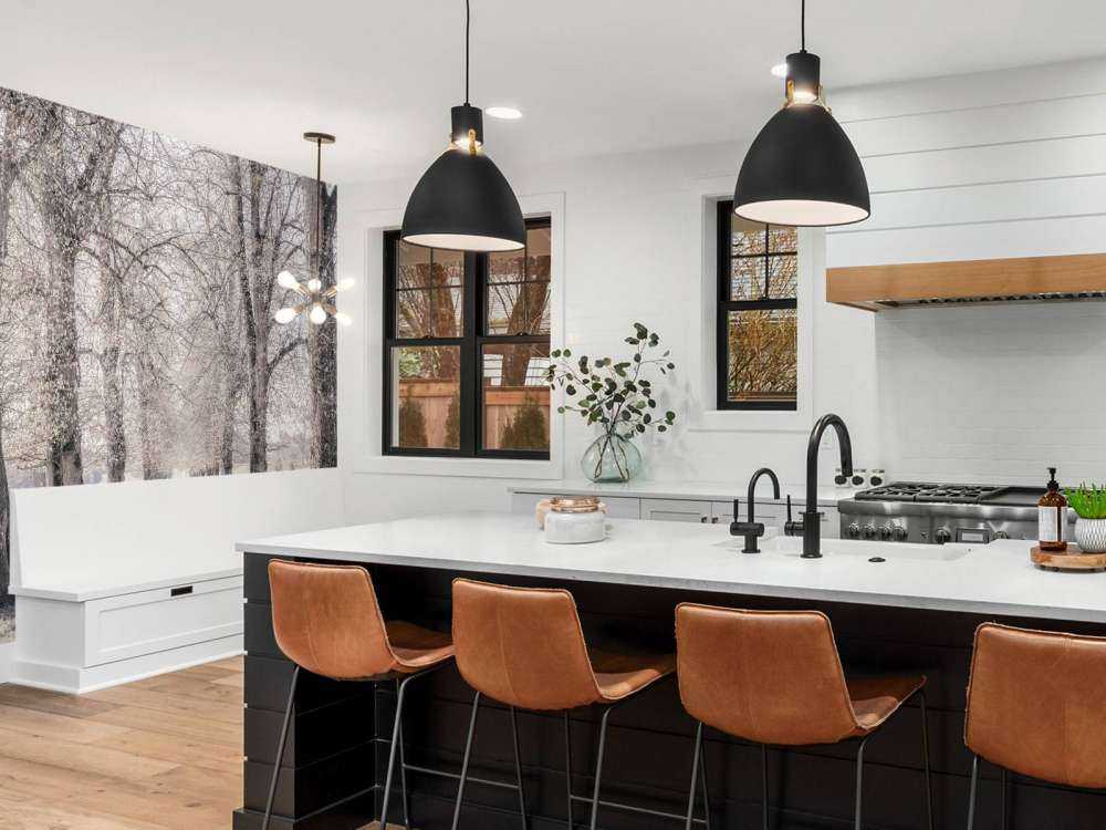 Dekkspor mellom trærne