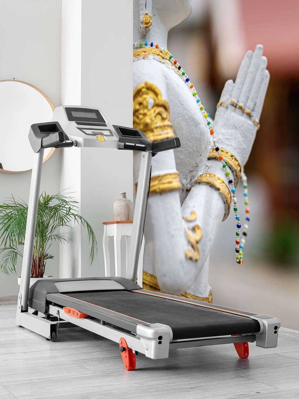 Hvitt og gull Buddha Temple Complex Bangkok (Thailand)