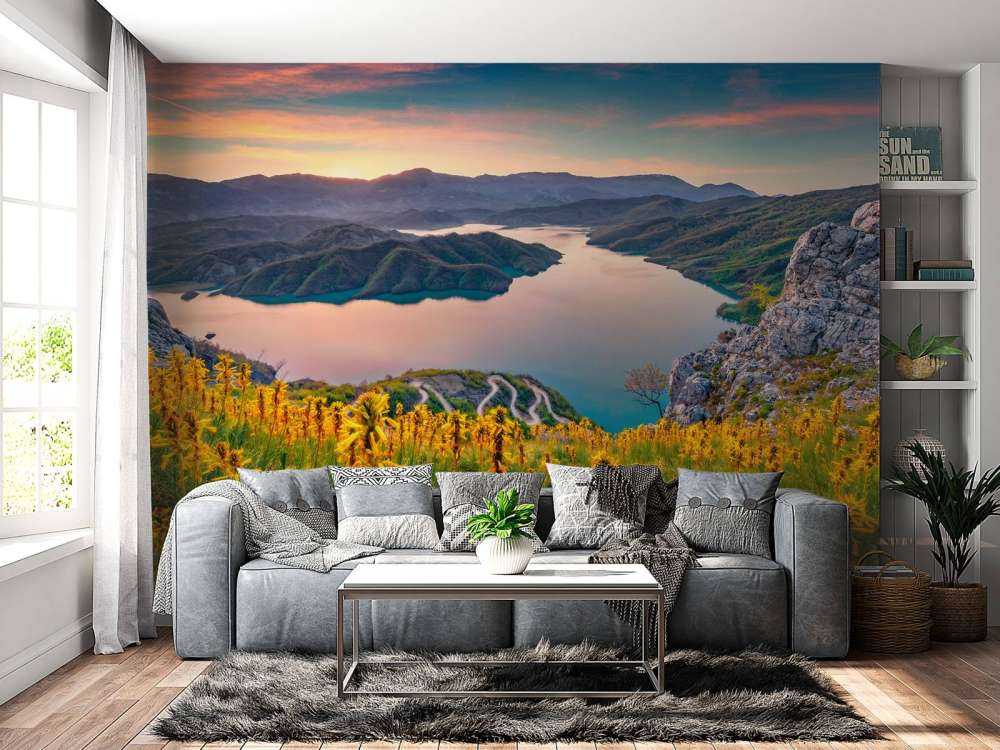 Soloppgang på Lake Bovilla