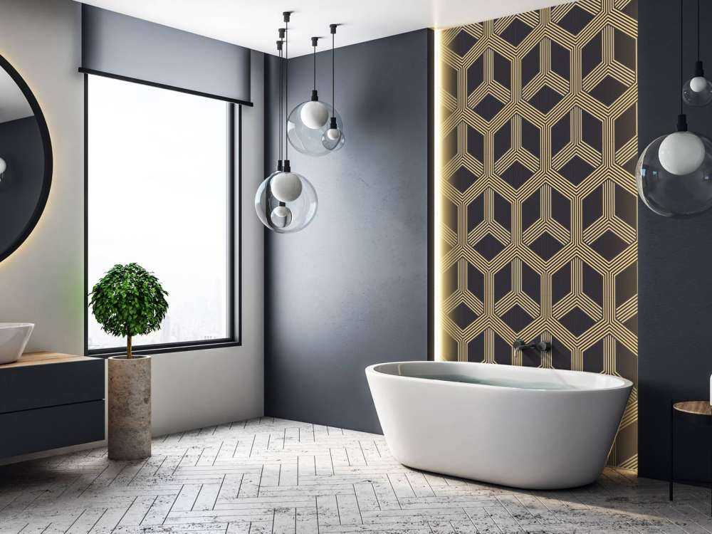 Illusjonsmønster art deco