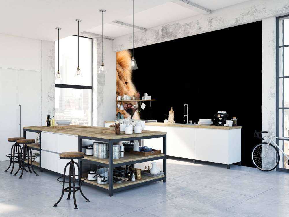 løve på nært hgammel