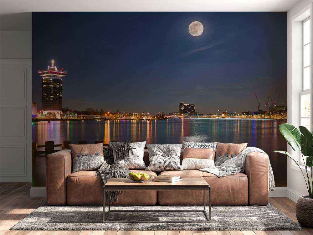 Super-Moon i Amsterdam