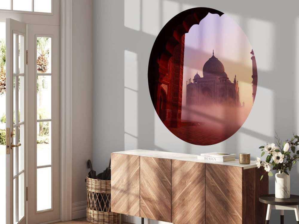 Taj Mahal ved solopgang