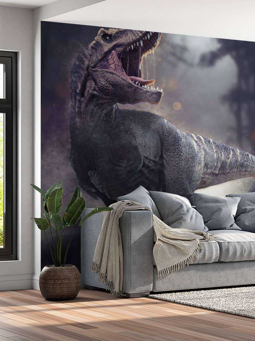 Tyrannosaurus Rex om natten