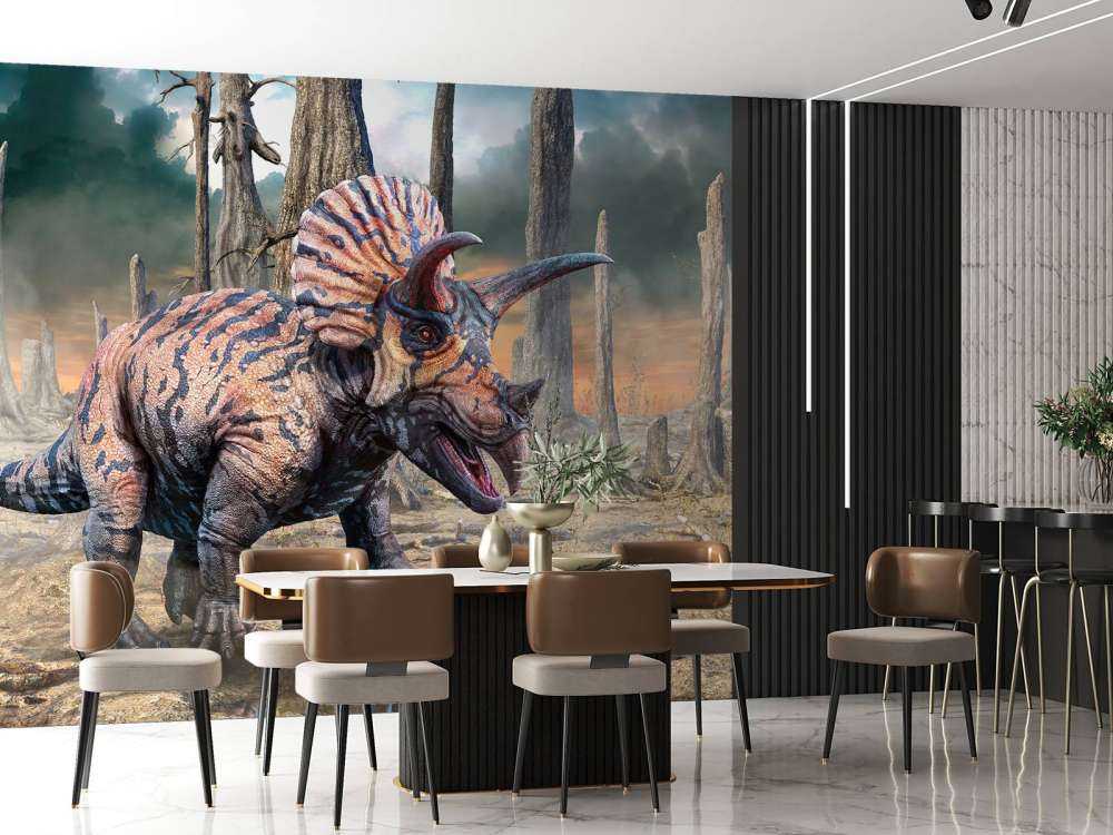 Torosaurus i et øde område