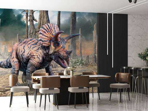 Torosaurus i et øde område