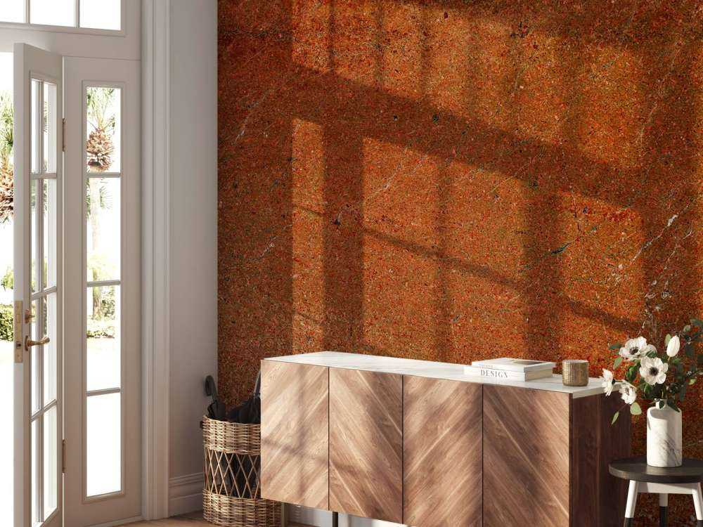 Orange marmor