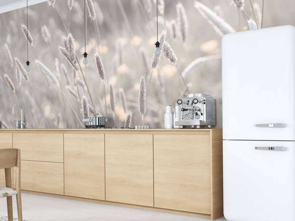 Nærbillede af engen