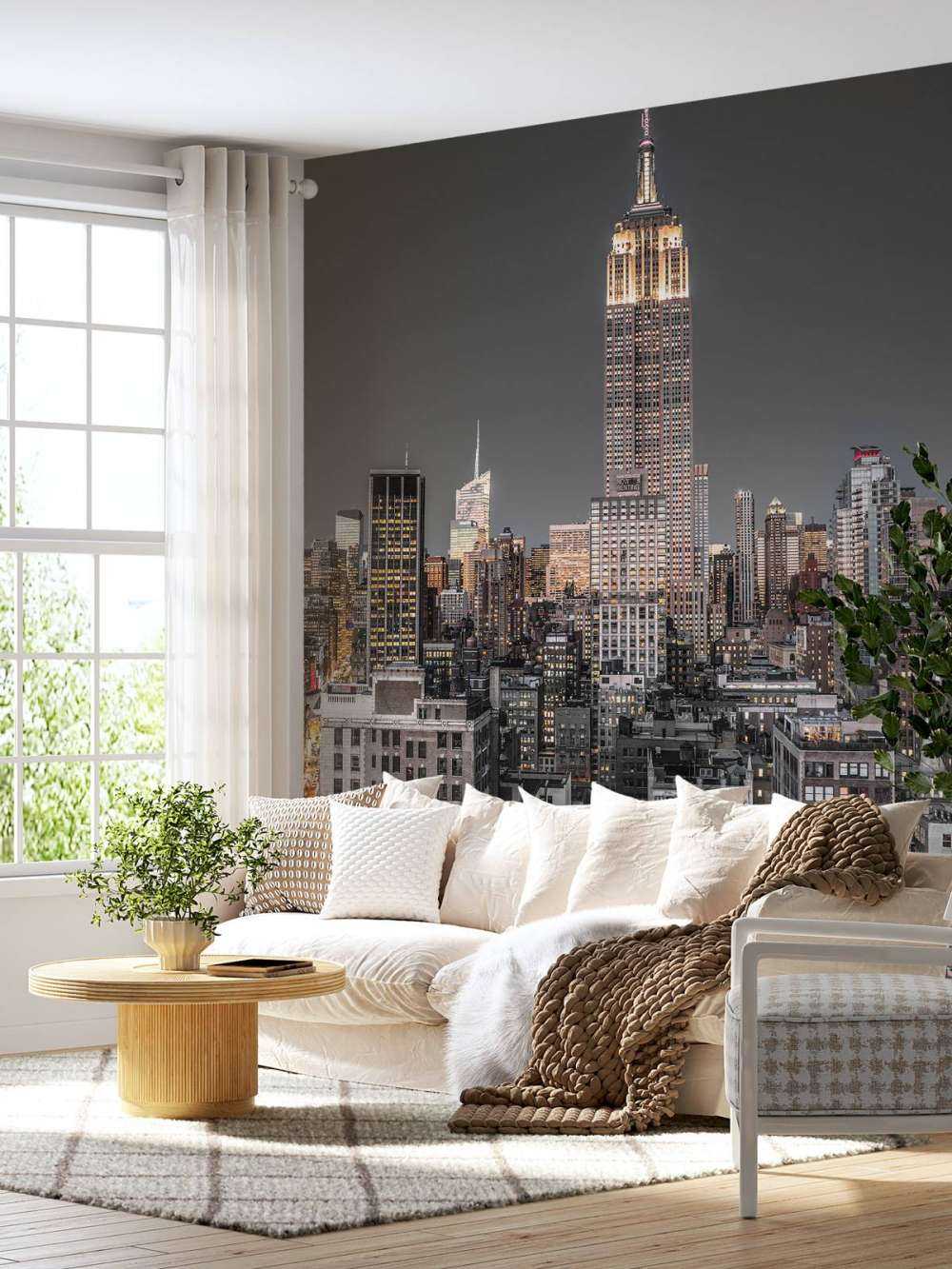 Empire State Building om aftenen