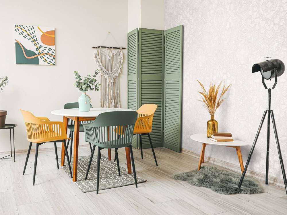 Boho Golden Mandala - neutral grå