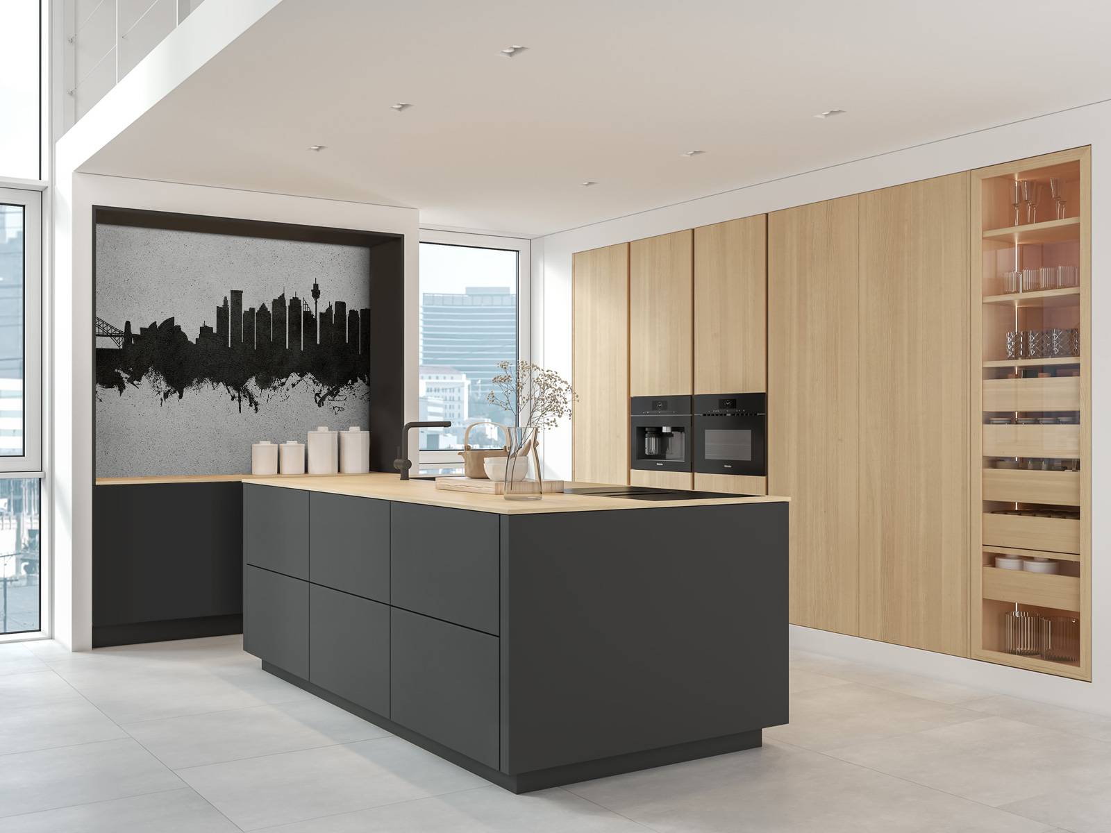 Akvarel skyline, Sydney