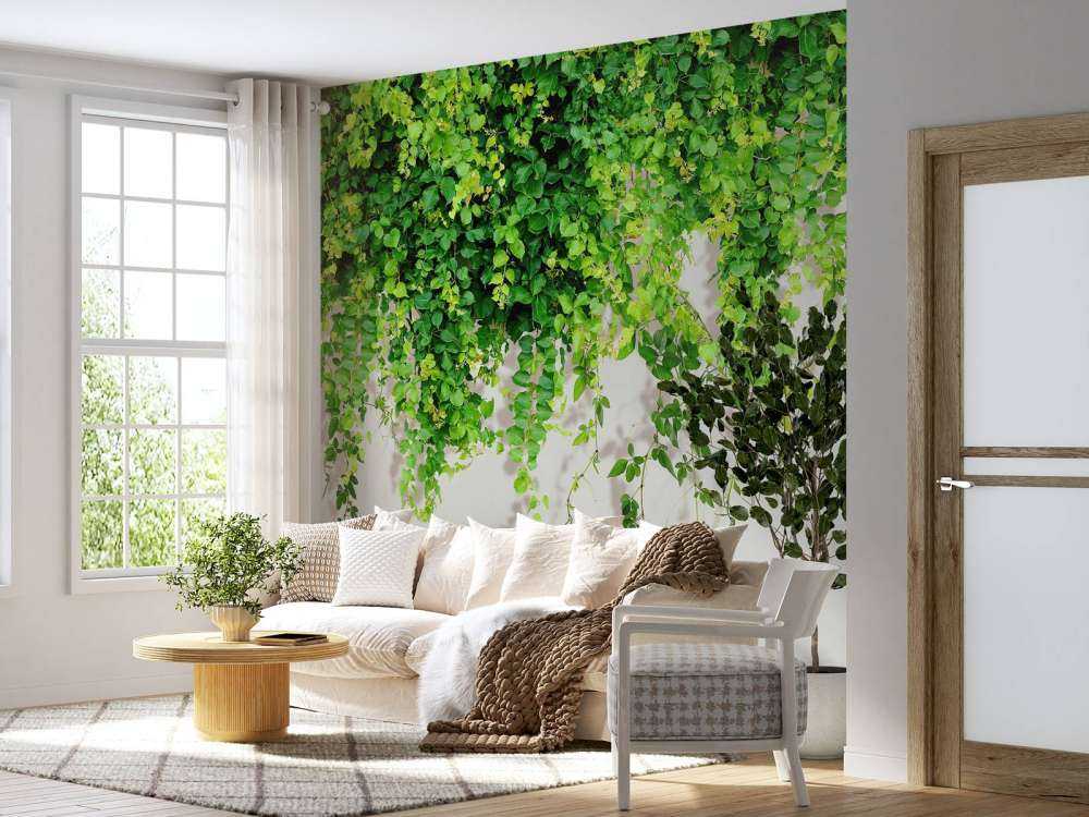 Grønne hengende grener