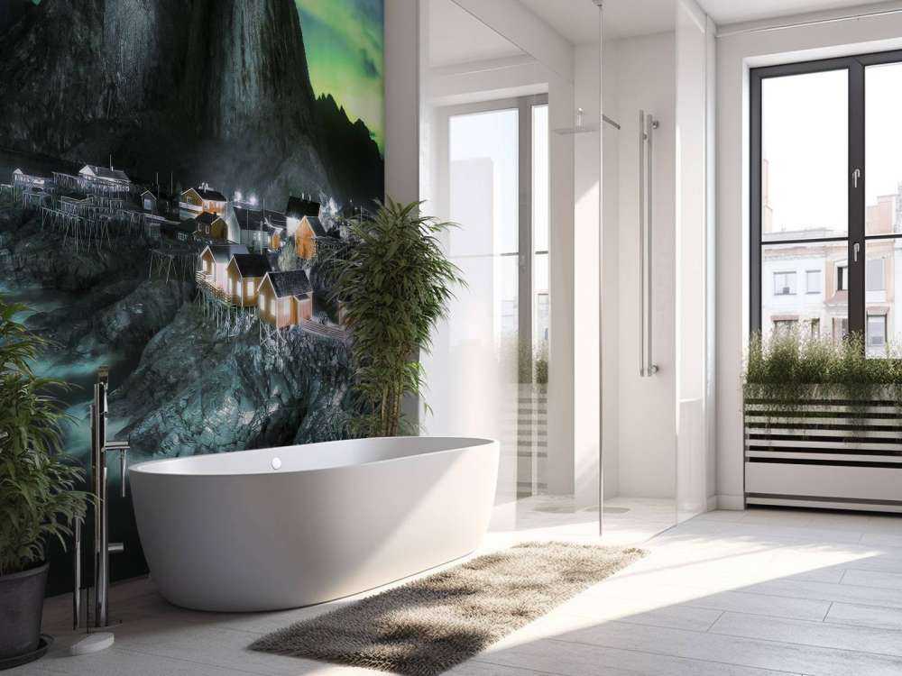 Nordlys over Hamnøy