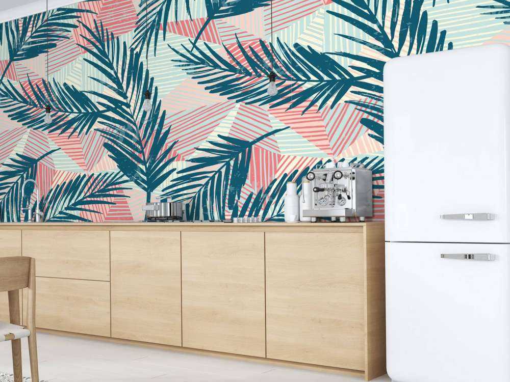 Abstrakte palmeblader