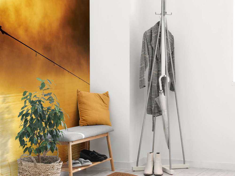 Fiske ved soloppgang