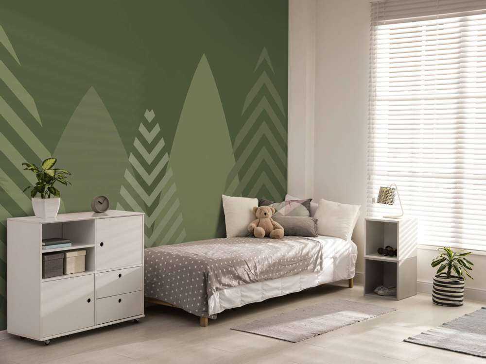 Høye fjell, grønne