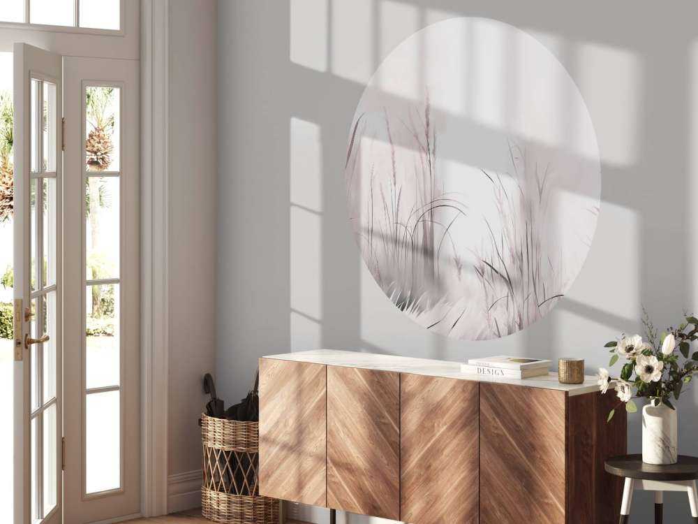 Naturstemning dempet rosa