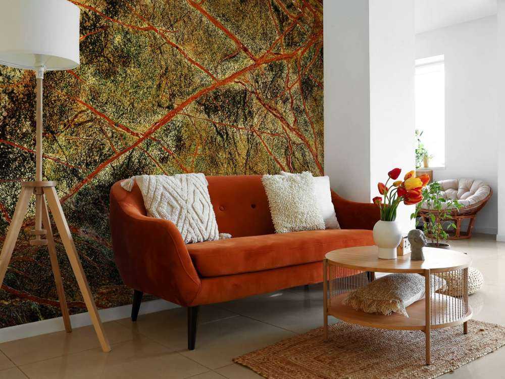 Marmor med vakker struktur