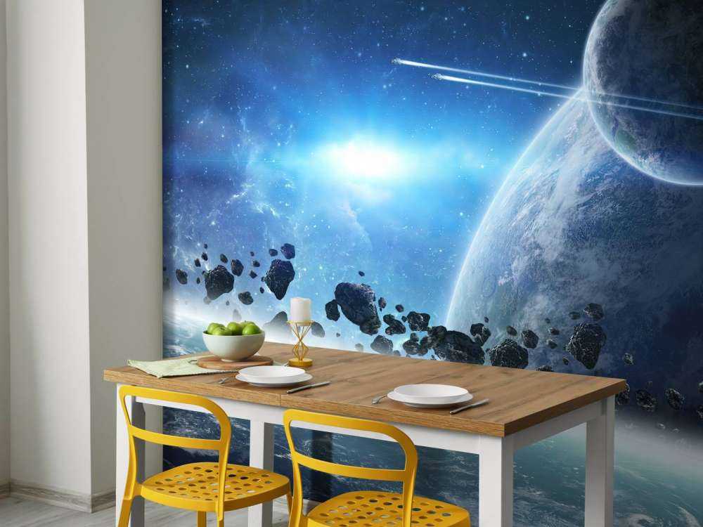 Soloppgang i verdensrommet