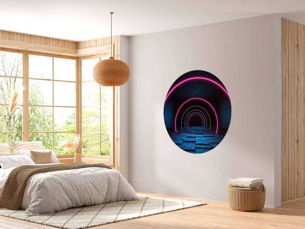 Moderne futuristisk korridor