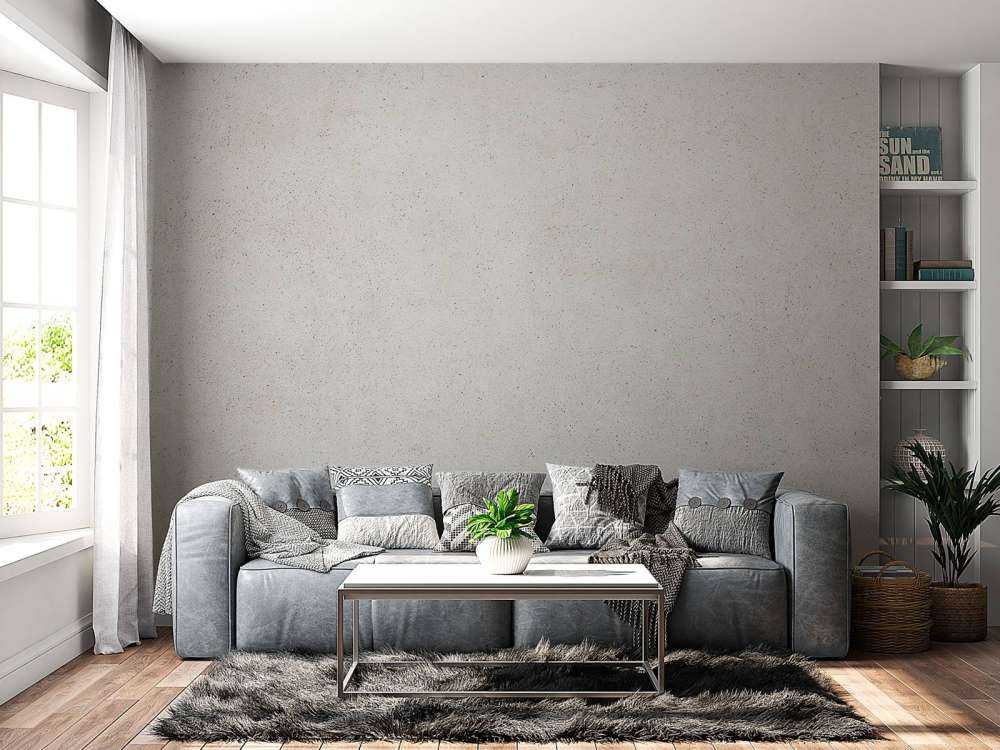 Betongstruktur med fin stein