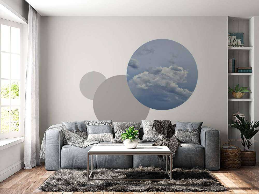 Vakker overskyet himmel