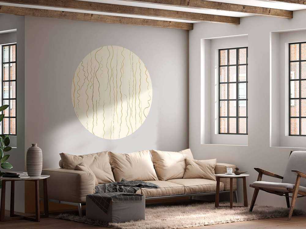 Økologiske linjer gress beige