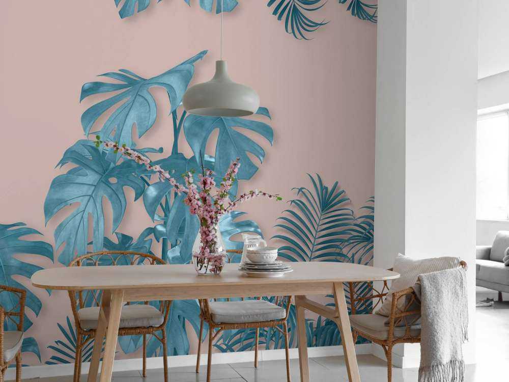 Mønster tropiske blader