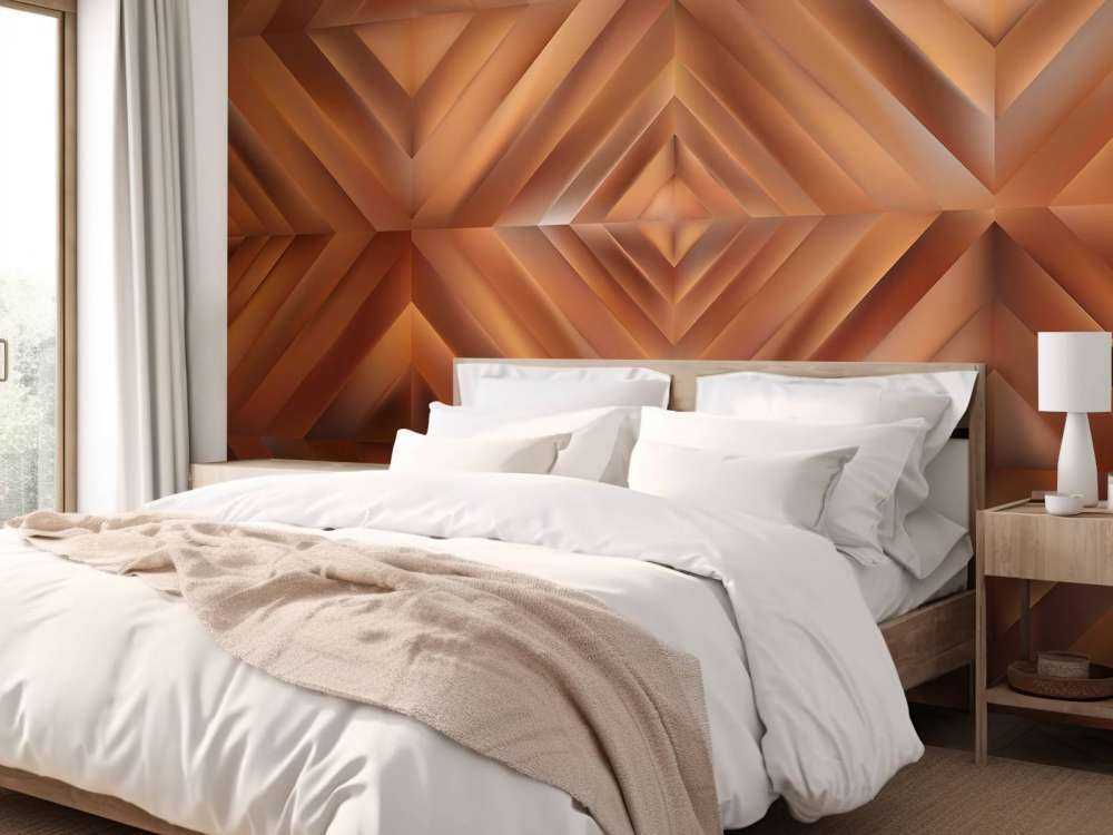 Abstrakt kobberbakgrunn